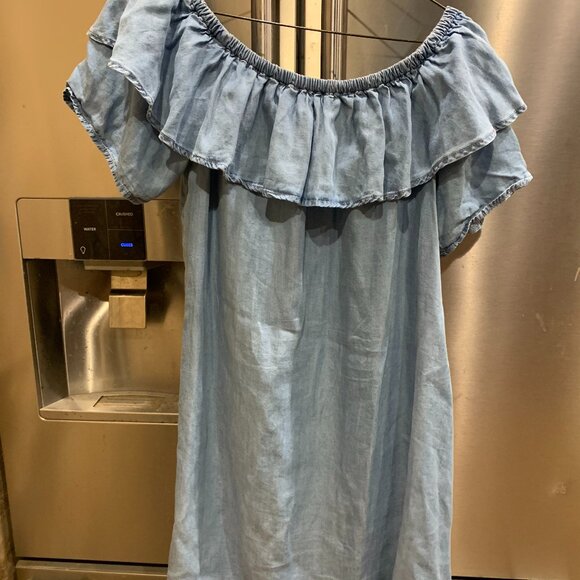 Small Jean Like Dress - Picture 3 of 3